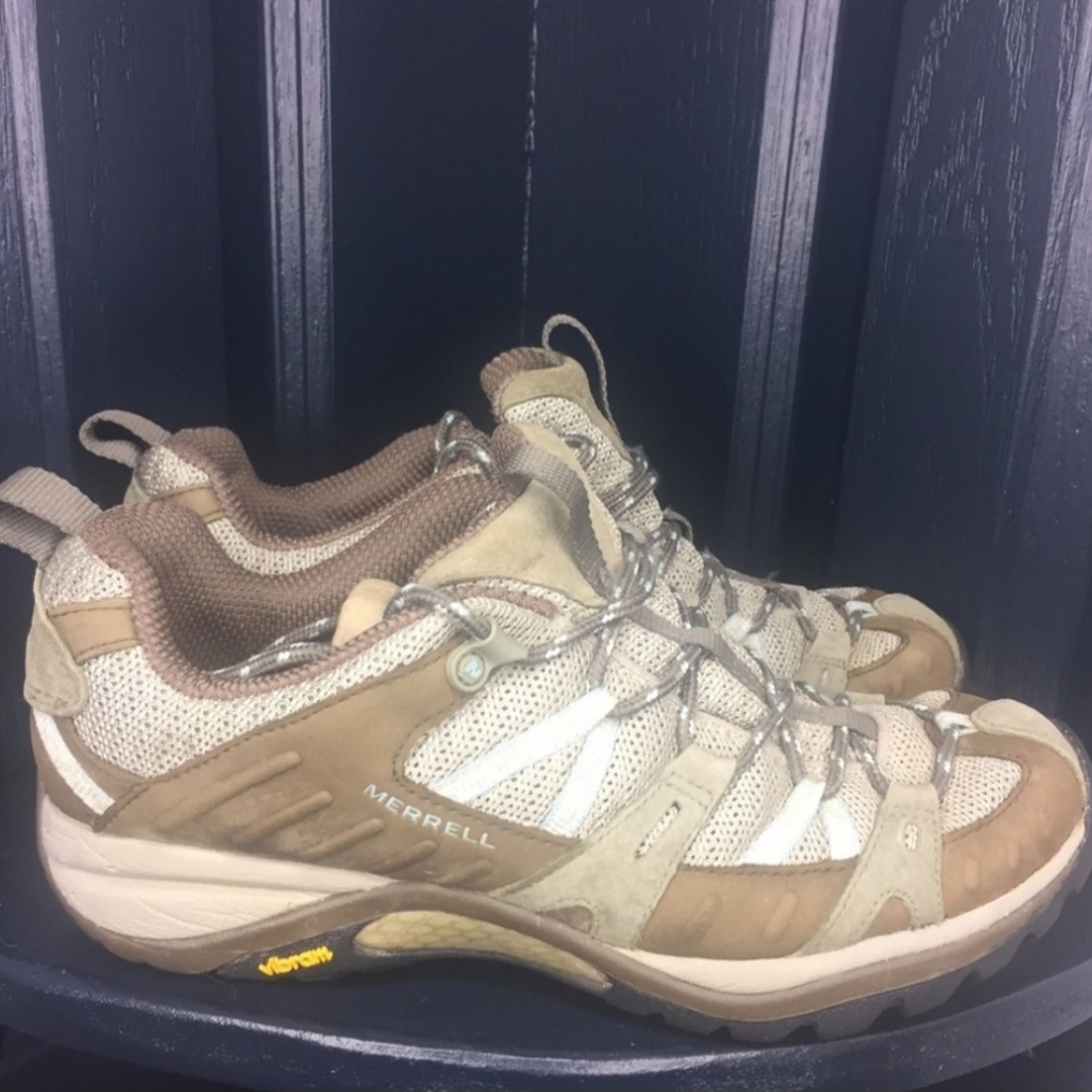 Women’s Merrell Siren Sport Olive Shoes Size 9.5 ASO Bella Swan